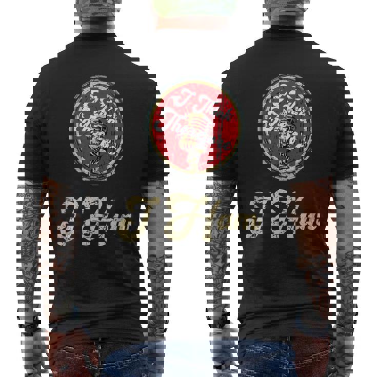 Ham Radio Camiseta Hombre Estampado Espalda
