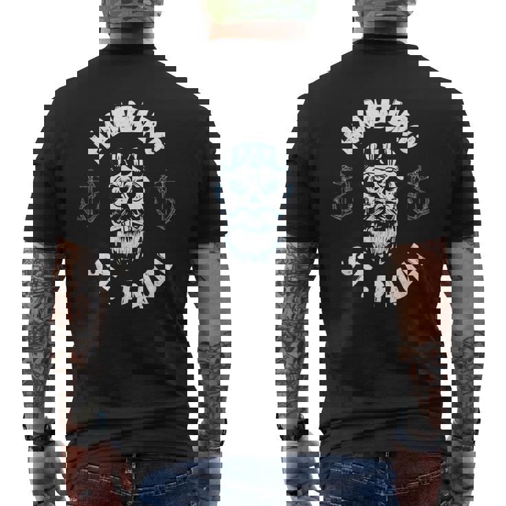 Hamburgo San Pablo Turistas Y Hamburguesas Aman Hamburgo Camiseta Hombre Estampado Espalda