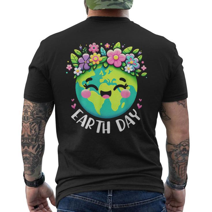Happy Earth Day 2024 Earth Day Make Everyday Earth Day Men's T-shirt Back Print