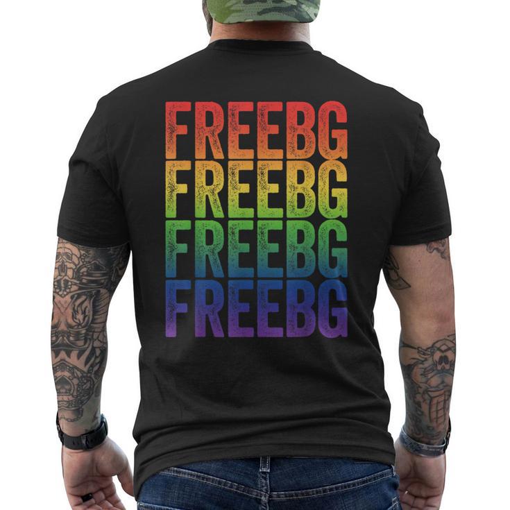 Hashtag Free Bg We Are Bg 42 Men's T-shirt Back Print