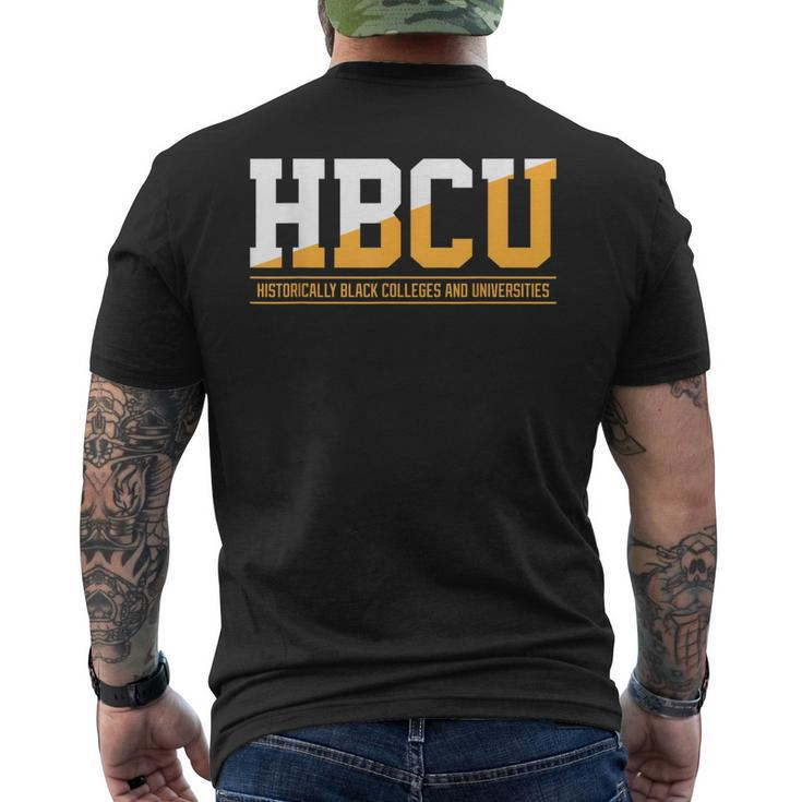 Hbcu Historically Black Colleges And Universities Graduate Men's T-shirt Back Print