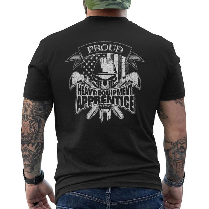 Heavy Equipment Operator Apprentice Heo Men's T-shirt Back Print