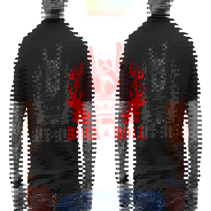 Heavy Metal Guitare Death Metal Rock N Roll Music T-shirt imprimé au dos