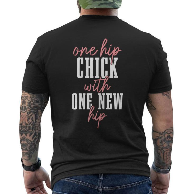 Hip Replacement Surgery Recovery Hip Chick With New Hip Men's T-shirt Back Print