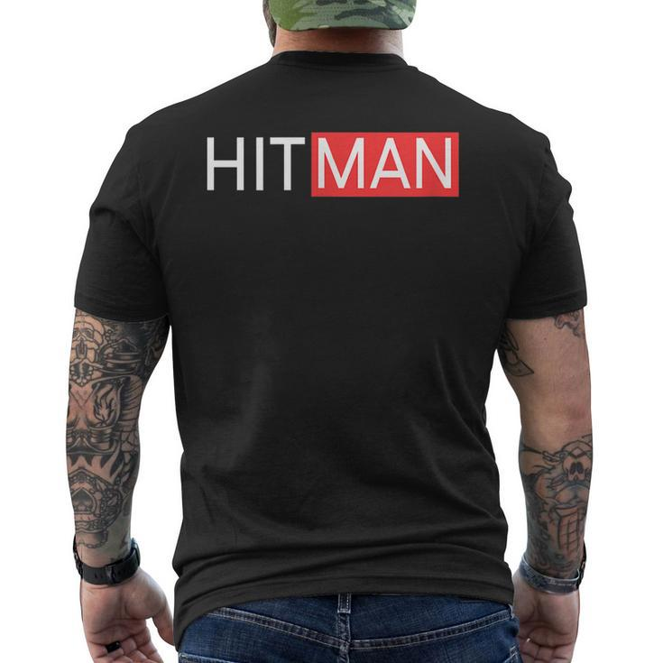 Hitman Men's T-shirt Back Print