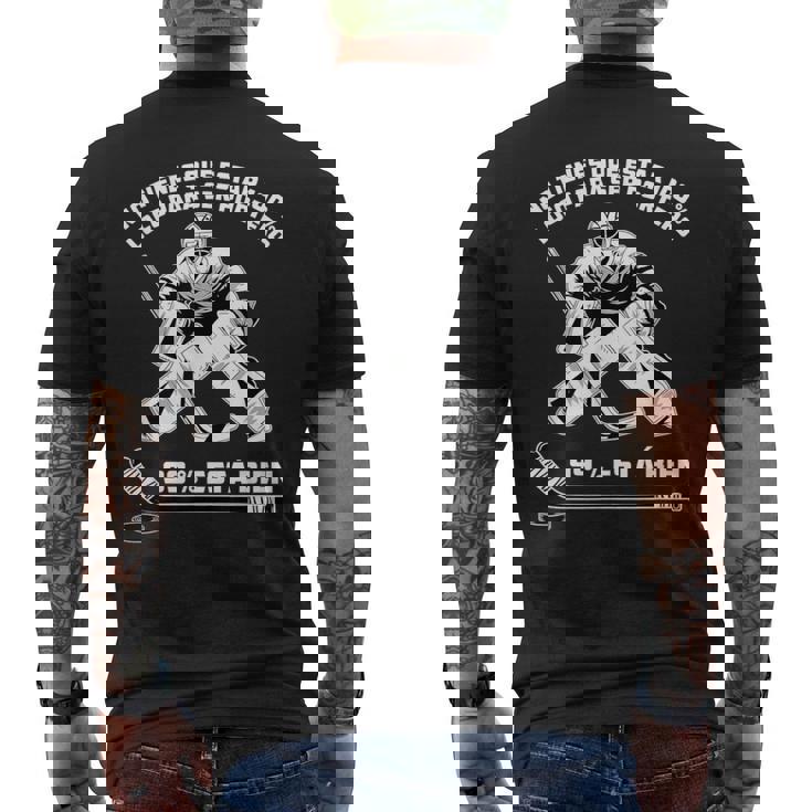 Hochey Sobre Hielo Deporte Patinadores Hockey Camiseta Camiseta Hombre Estampado Espalda