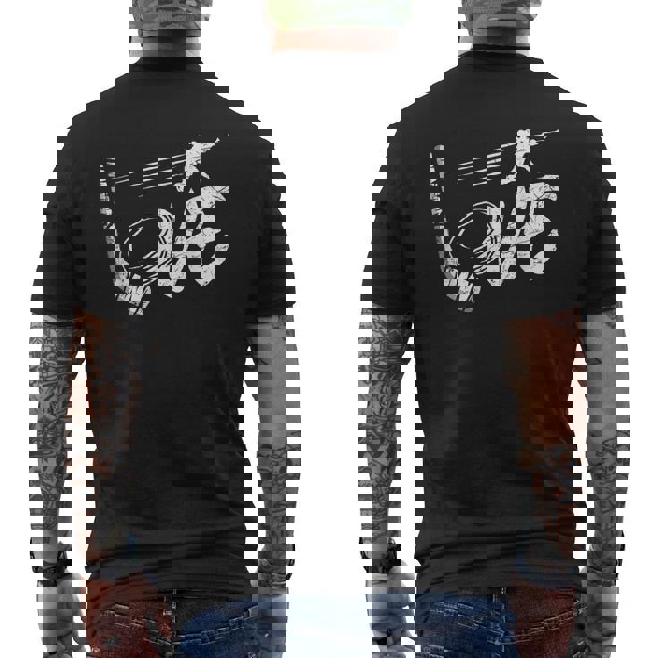 Hockey Sobre Patines Patines De Hockey En Línea Palo De Camiseta Hombre Estampado Espalda