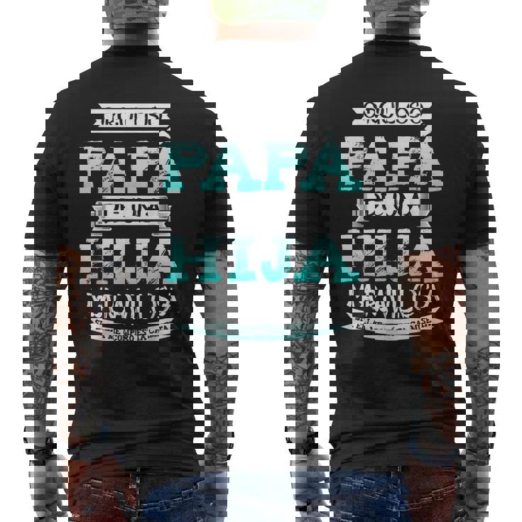 Hombre Papa E Hija Dia Del Padre Camiseta Hombre Estampado Espalda