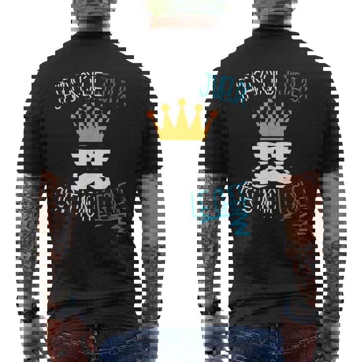 Homme J'fais C'que J'veux C'est Moi Le Chef T-shirt imprimé au dos