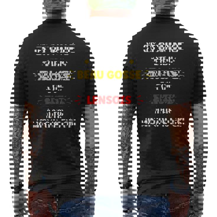 Homme Lensois Un Jours Toujours Lensois Homme Lens T-shirt imprimé au dos