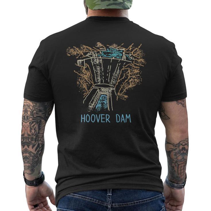 Hoover Dam T Men's T-shirt Back Print