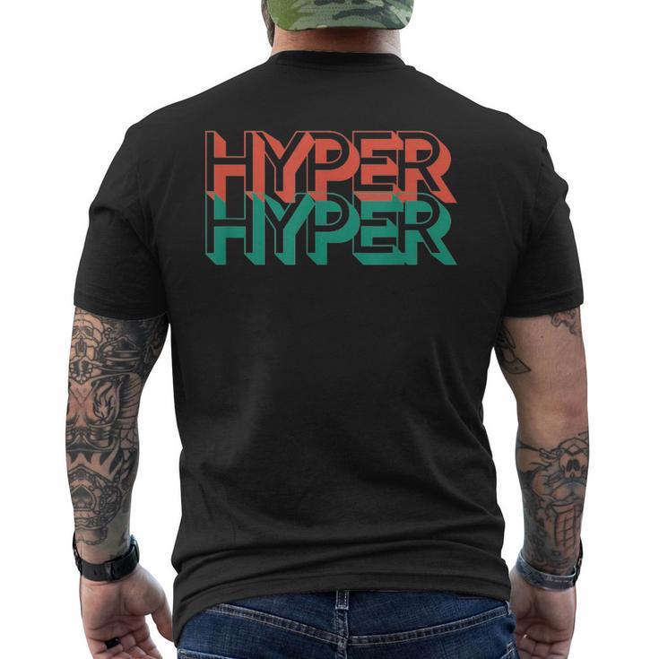 Hyper Hyper T-Shirt mit Rückendruck