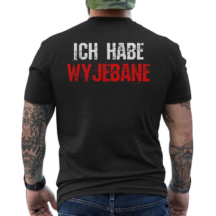 Ich Habe Wyjebane Poland Polska T-Shirt mit Rückendruck