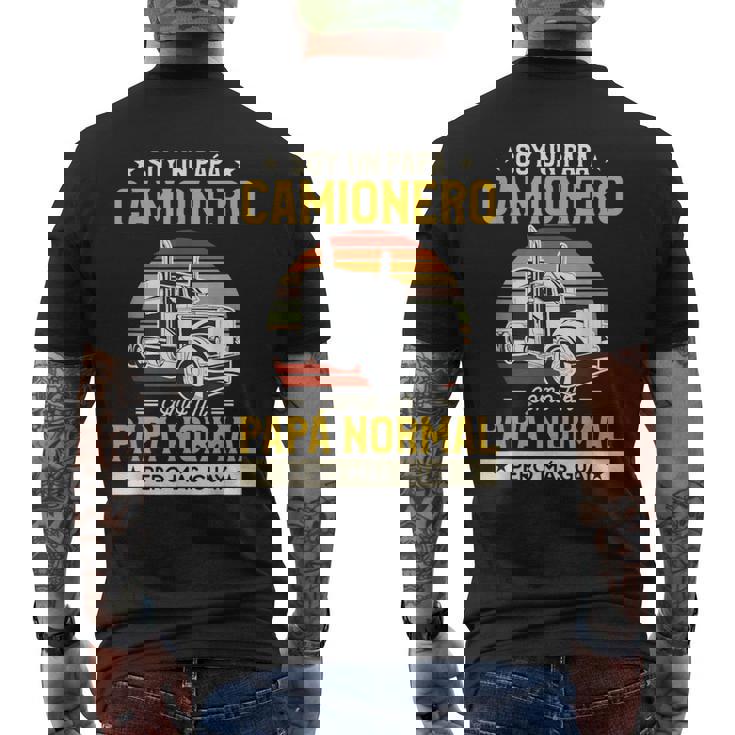 Idea De Regalo Del Día Del Padre Para Un Conductor De Camión Camiseta Hombre Estampado Espalda