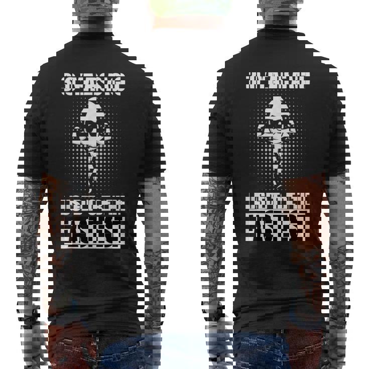 Il Y A 30 Ans J'étais Le Plus Rapide T-shirt imprimé au dos