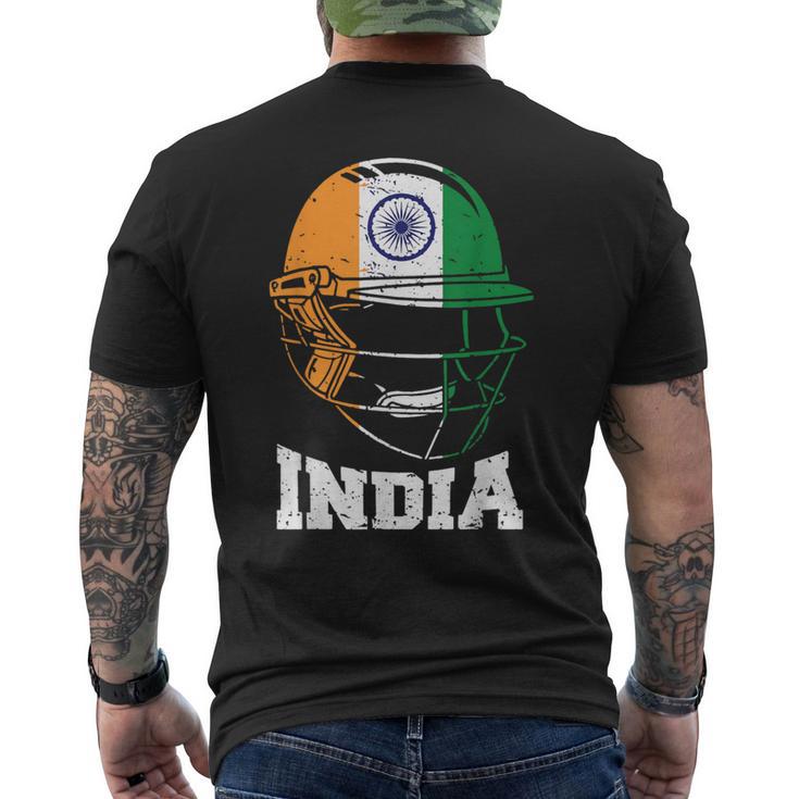 India Cricket T For Fans Jersey Indian Cricket Men's T-shirt Back Print