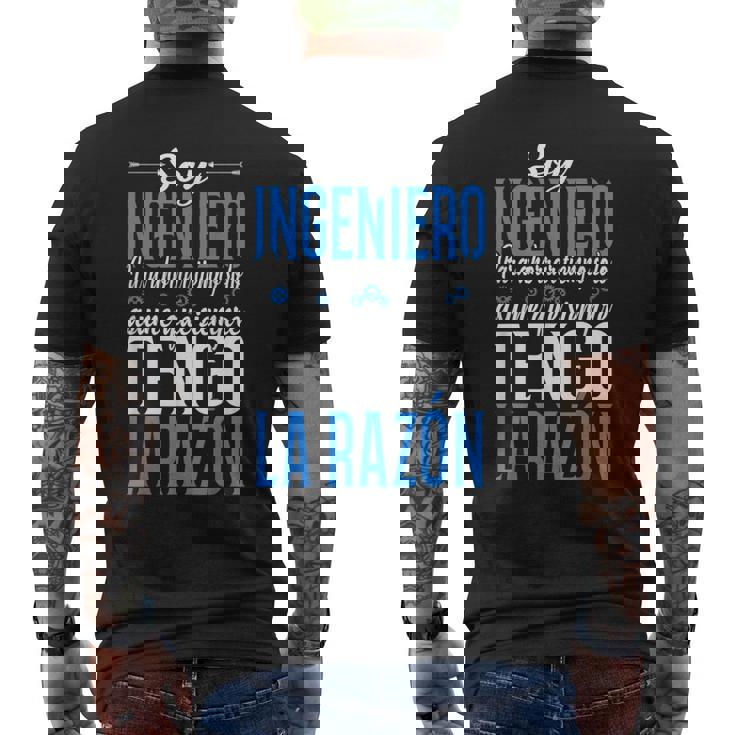 Ingeniero Soy Ingeniero Asume Que Siempre Tengo La Razón Camiseta Hombre Estampado Espalda