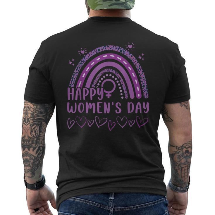 International Women's Day 2024 Women's Rainbow Men's T-shirt Back Print