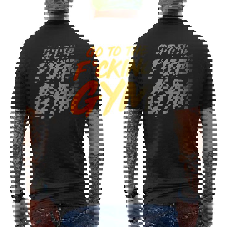 Ir Al Maldito Gimnasioe Al Gimnasio F Camiseta Hombre Estampado Espalda