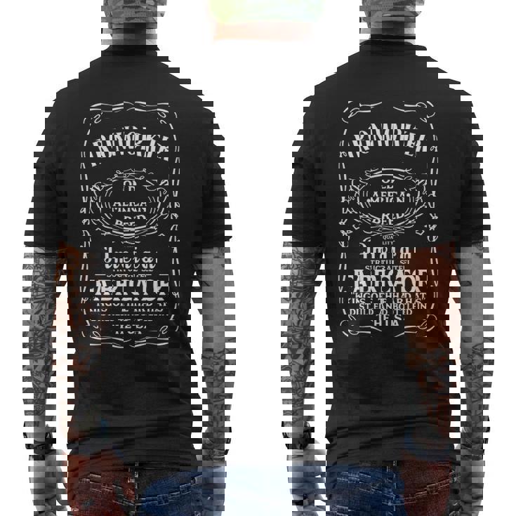 Ironworker Pullover Men's T-shirt Back Print