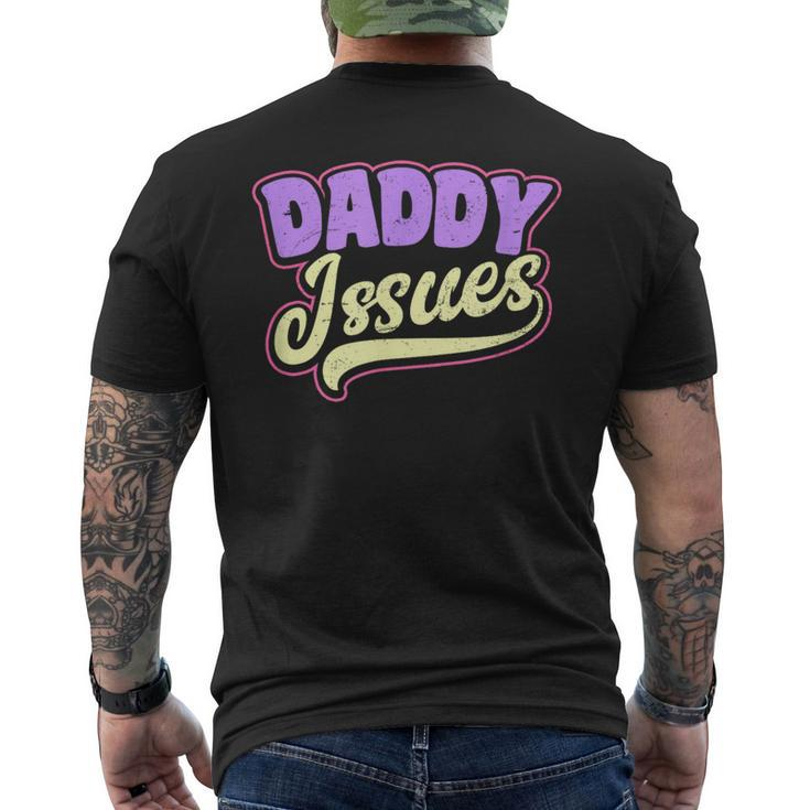 Issues Gay Daddy Men's T-shirt Back Print