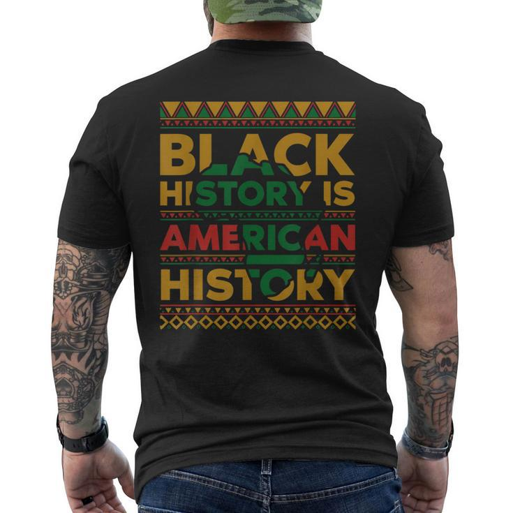 It's The Black History For Me History Month Melanin Girl Men's T-shirt Back Print