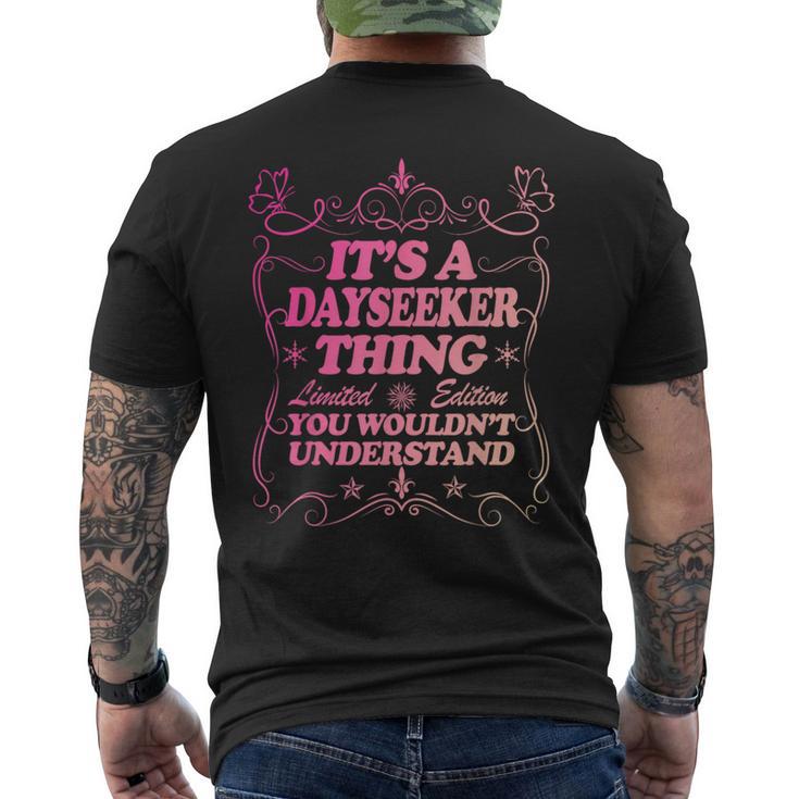 It's A Dayseeker Thing You Wouldn't Understand Rory Men's T-shirt Back Print