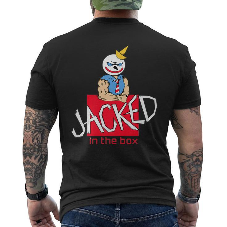 Jacked In The Box Men's T-shirt Back Print
