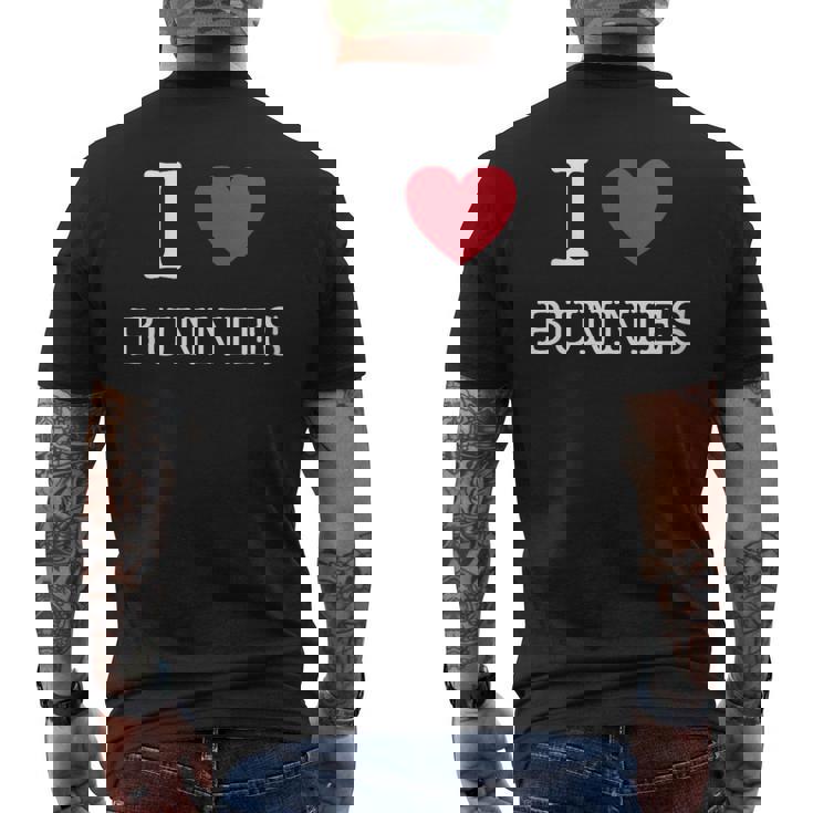 J'aime Les Lapins J'aime Les Lapins T-shirt imprimé au dos