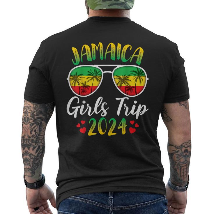 Jamaica Girls Trip 2024 Family Matching Summer Vacation Men's T-shirt Back Print