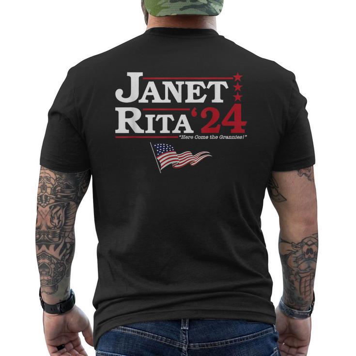 Janet And Rita 2024 Here Come The Grannies Men's T-shirt Back Print