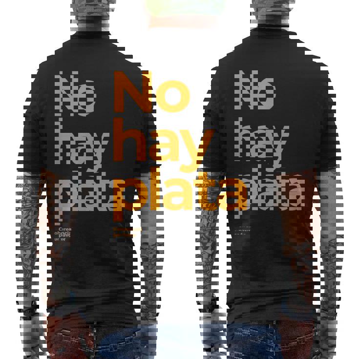Javier Milei No Hay Plata Coherencia Por Favor Libertarismo Men's T-shirt Back Print