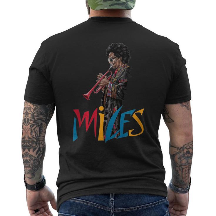 Jazz Funk & Soul Afro Retro Vintage Music Men's T-shirt Back Print