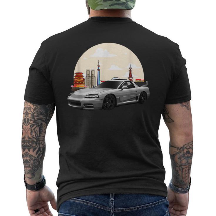 Jdm 3000Gt Car Tuning Drift Japan Tokio Men's T-shirt Back Print