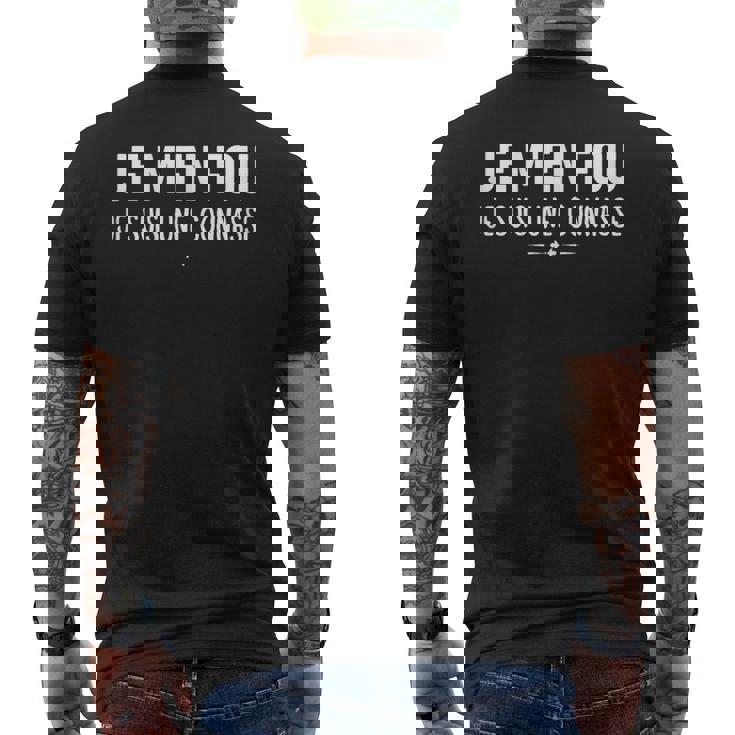 Je M'en Fou Je Suis Une Connasse Drôle Connasses T-shirt imprimé au dos