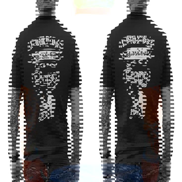 Je Peux Pas Je Vais Etre Papy Futur Grand-Père T-shirt imprimé au dos