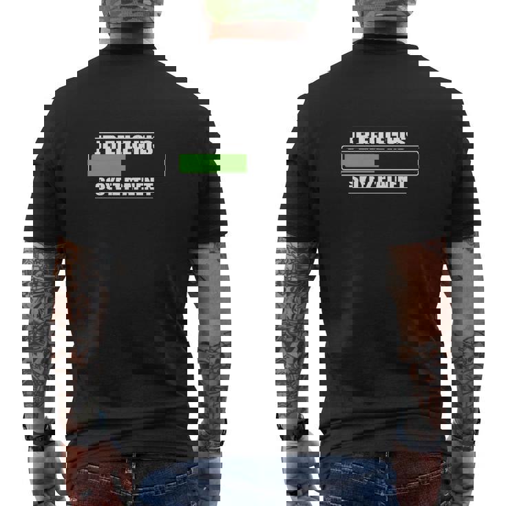 Je Réfléchis Soyez Patient T-shirt imprimé au dos