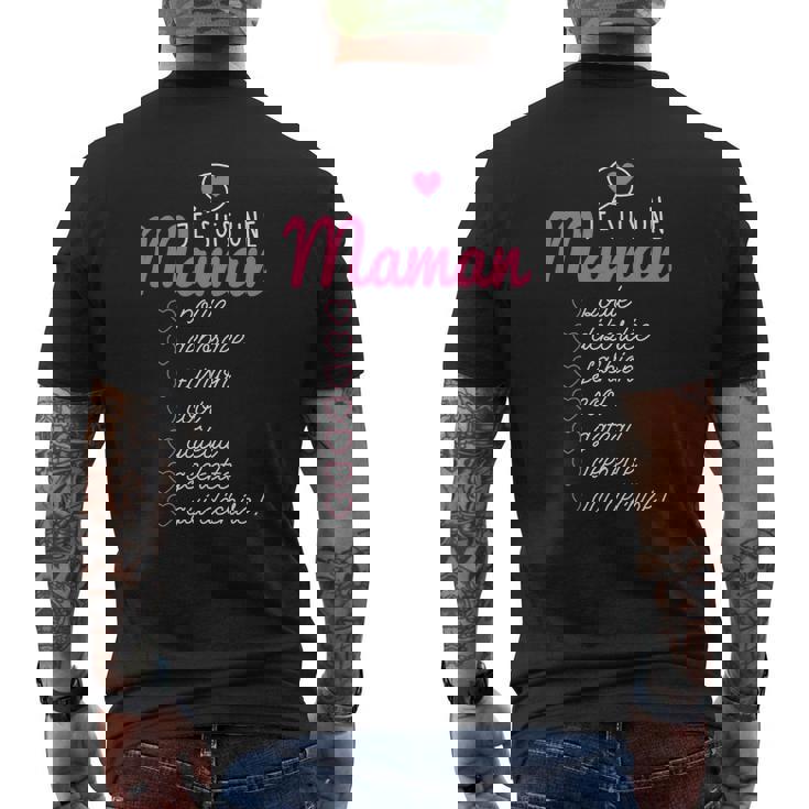 Je Suis Une Maman Qui Dechire T-shirt imprimé au dos