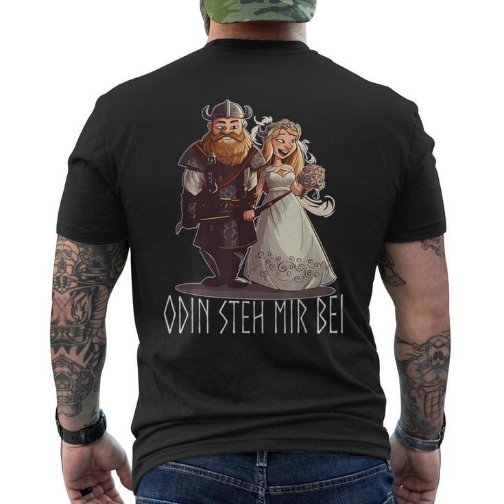 Jgaikings Odin Steh Mir Beiiking T-Shirt mit Rückendruck