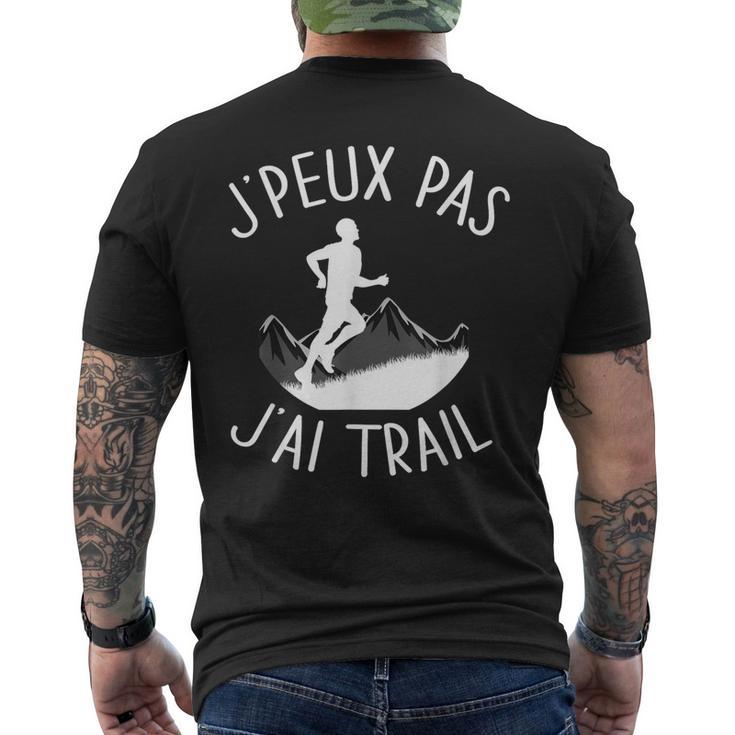Je Peux Pas J'ai Trail Course à Pied en Pleine Nature Humour Sweat à Capuche