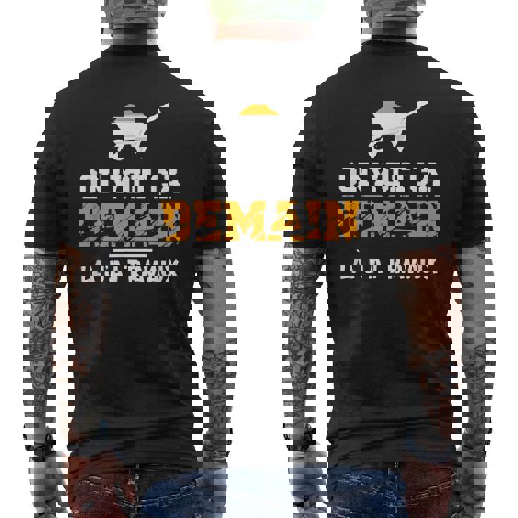 J'peux Pas J'ai Travaux Cadeau Drôle Bricolage T-shirt imprimé au dos