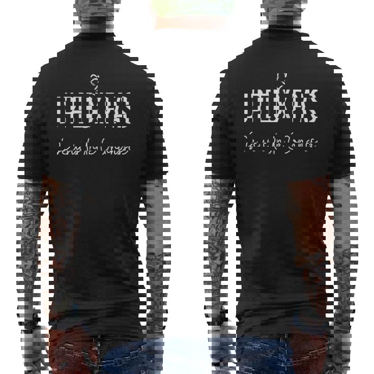 J'peux Pas Je Suis Une Connasse Humour Connasse T-shirt imprimé au dos