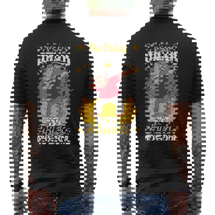 Jubilado No Estoy Jubilado Soy Abuelo Profesional Jubilación Camiseta Hombre Estampado Espalda