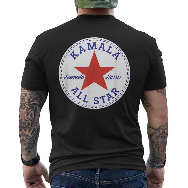 Kamala Harris All Star Logo Men's T-shirt Back Print