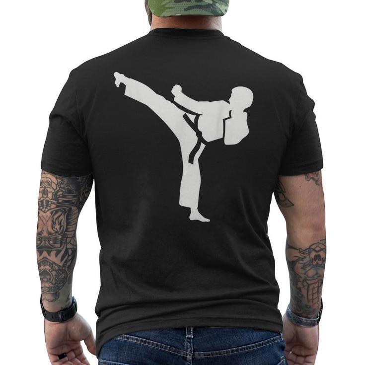 Karate Karateka T-Shirt mit Rückendruck