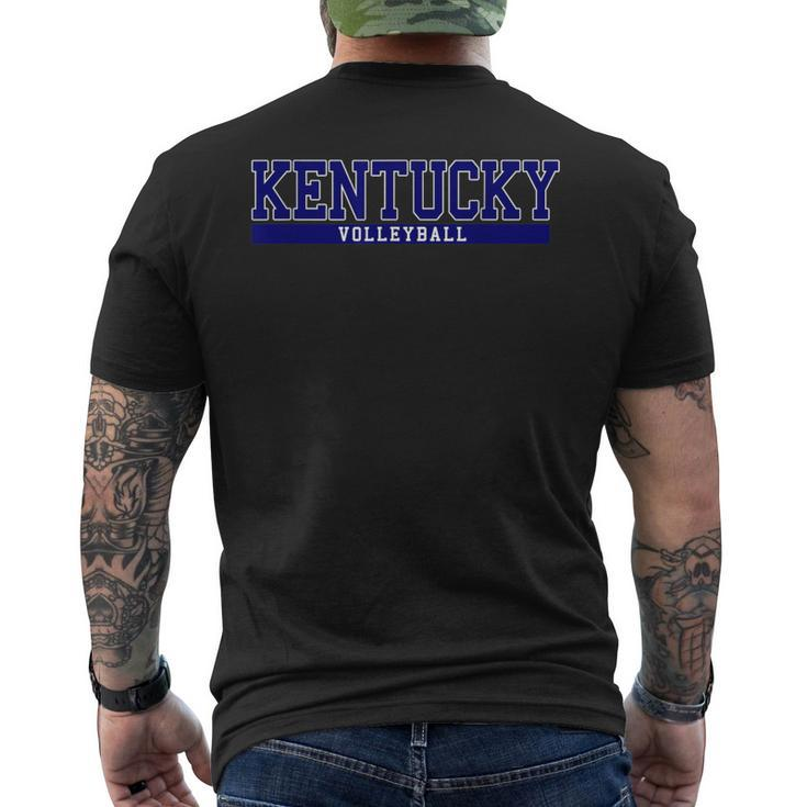 Kentucky Volleyball Men's T-shirt Back Print