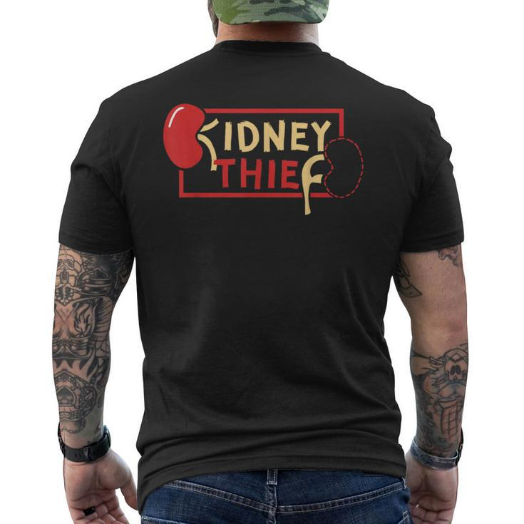 Kidney Thief Renal Surgery Organ Donor Transplantation Men's T-shirt Back Print