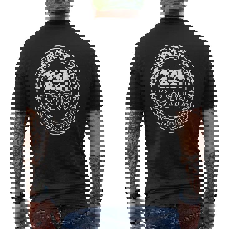 Kindergarten Graduation Class Of 2024 Senior Class Of 2036 Men's T-shirt Back Print