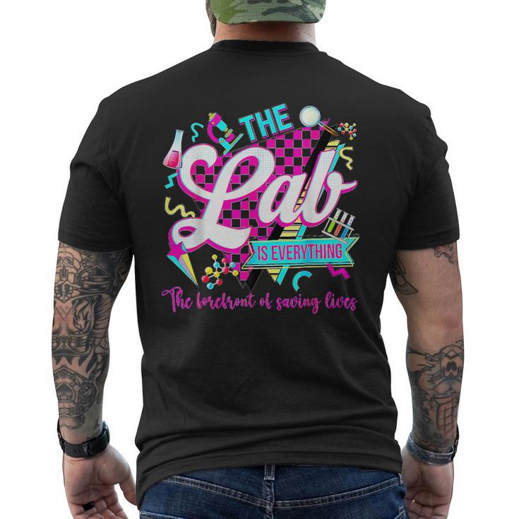 The Lab Is Everything Lab Week 2024 Medical Science Women Men's T-shirt Back Print