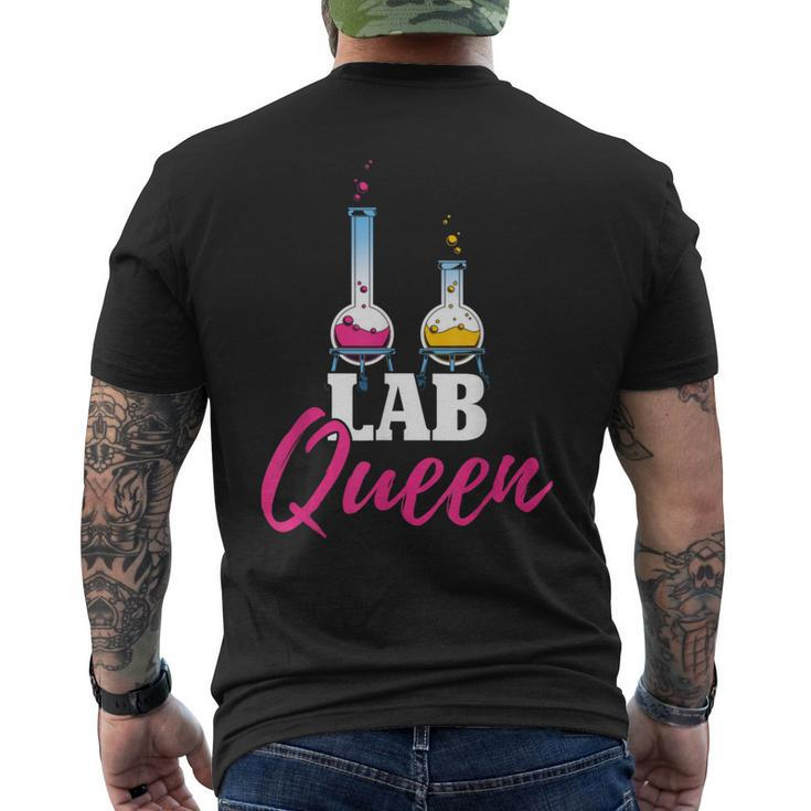 Lab Queen Lab Technician Medical Laboratory Scientist Men's T-shirt Back Print